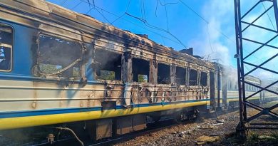 Россия Украинада Европа давлатларининг мулозимлари бор поездни нишонга олди